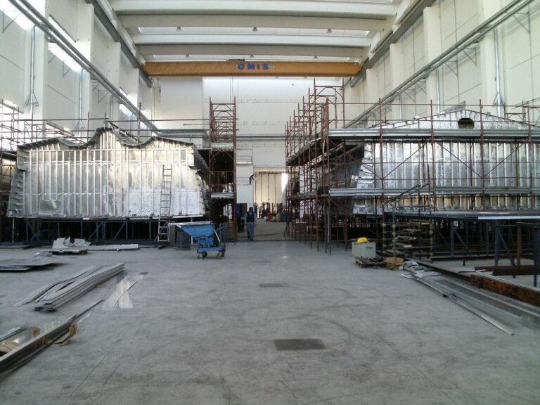 Rossinavi capannone cantiere a Pisa