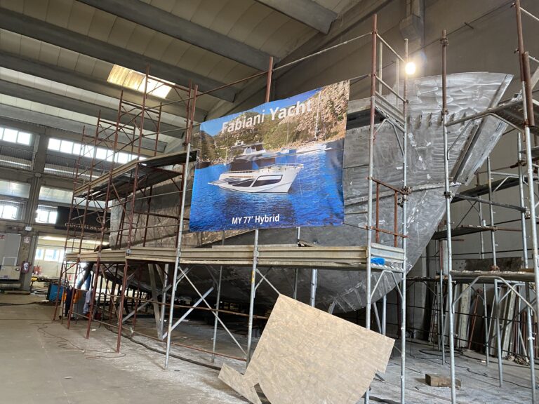 IMY 77′ ibrida in costruzione IMG_0607