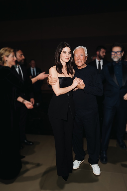 Barbara Ronchi, Giorgio Armani – ph. Lucas Possiede
