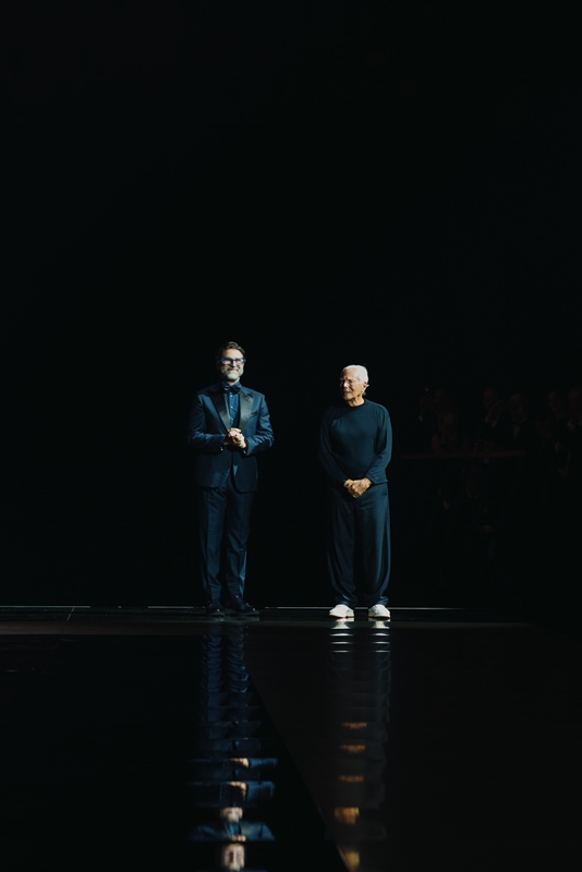 Giovanni Costantino, Giorgio Armani – ph. Lucas Possiede