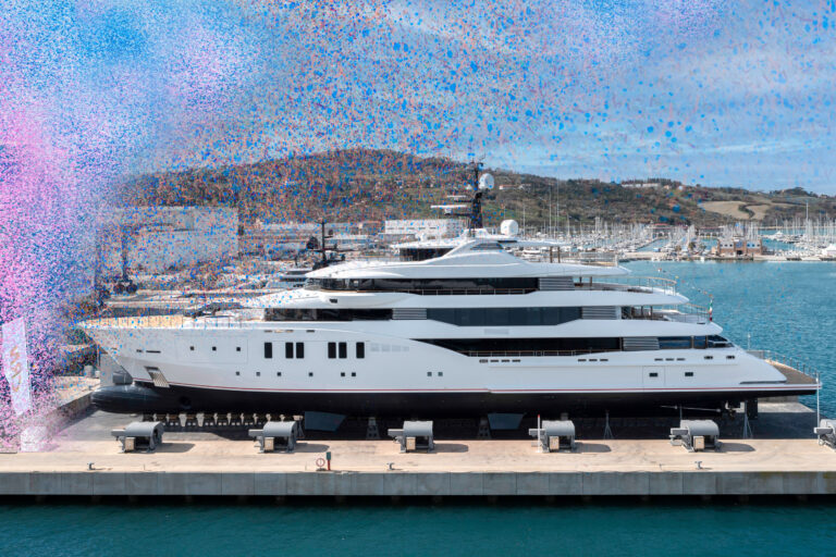 CRN139 – 72 metri launching ceremony