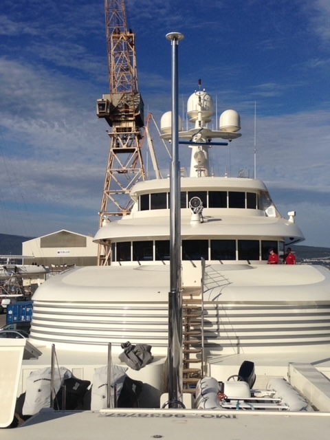 Mistral telescoping-mast