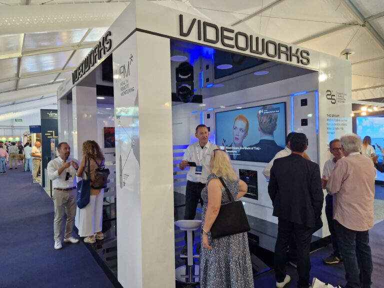 Videoworks stand al Monaco Yacht Show