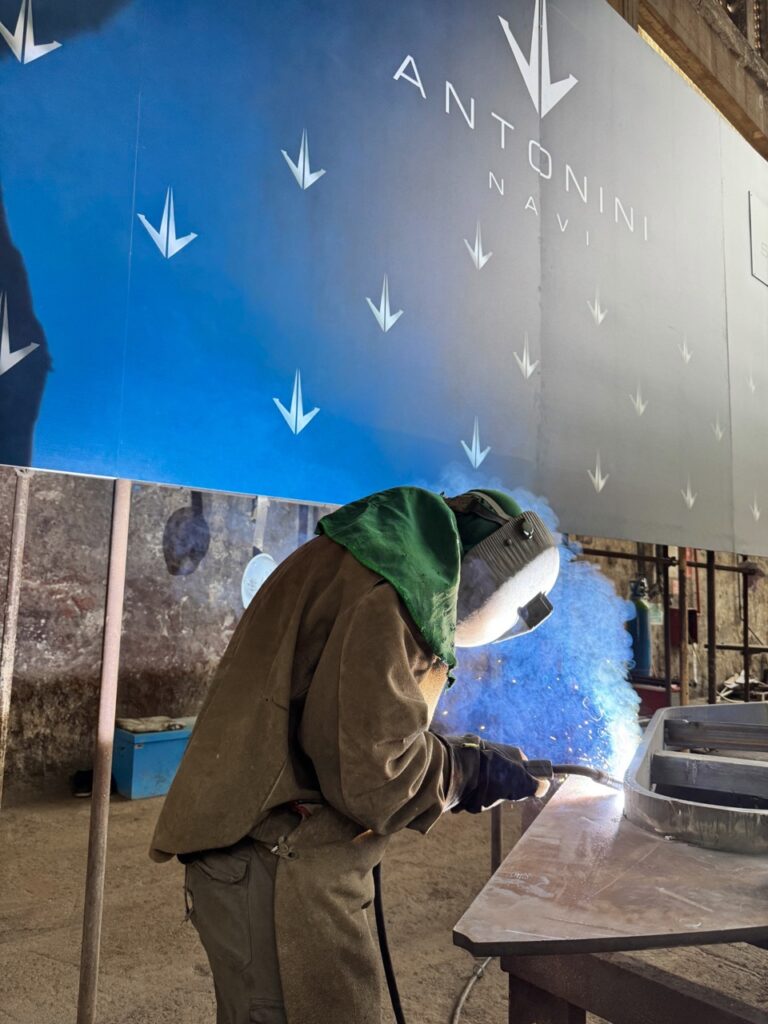 keel laying Seamore 34 2
