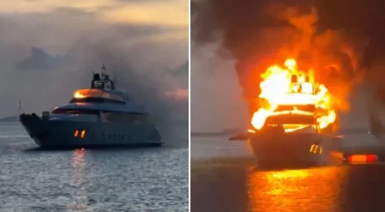 Maiora Dominic in fiamme