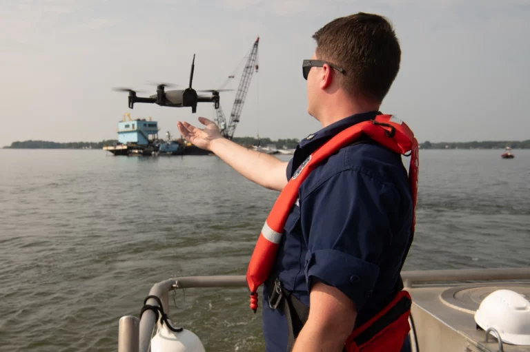 Drone Guardia Costiera Maryland per Lovebug