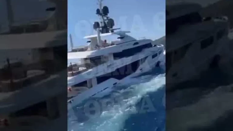 Ethos Admiral imbarca acqua
