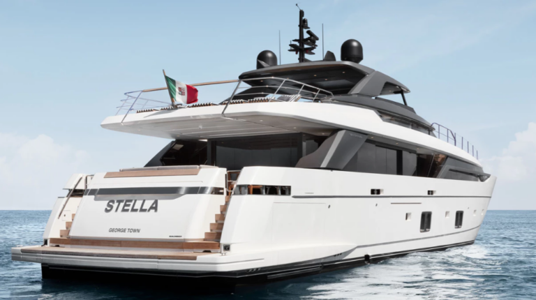 Sanlorenzo Stella 37 m da poppa