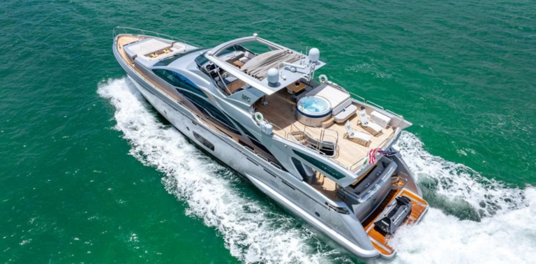 Azimut 95 My Girl dall’alto
