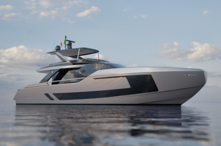Filippetti YACHTS F80 profilo dal basso
