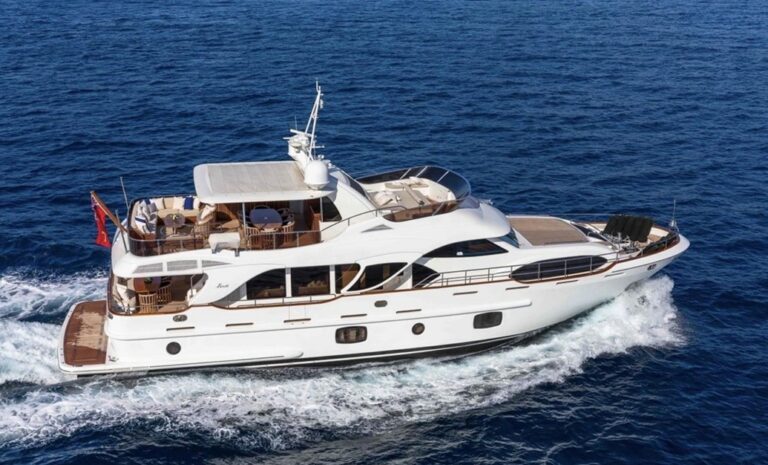 Benetti 85 Legend dall’alto