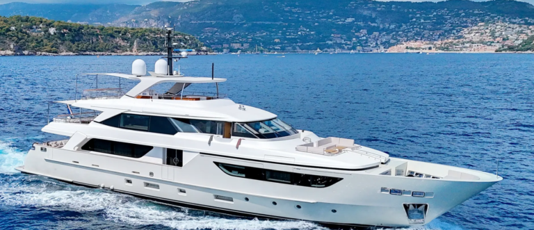 Sanlorenzo 38 m Mocean II profilo