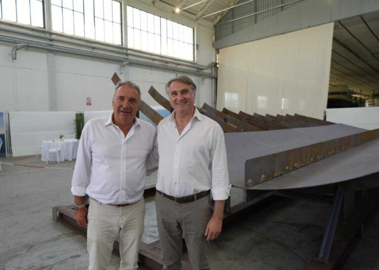 Coin Ceremony – da sx Massabò e Luxardo