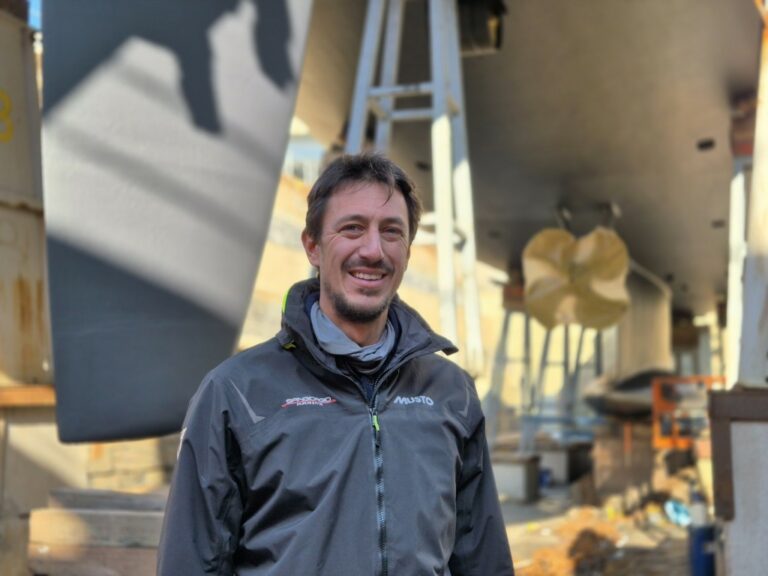 Edoardo Bianchi Sangiorgio Marine refit