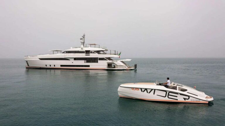 Wider Bartali 47m profilo con tender