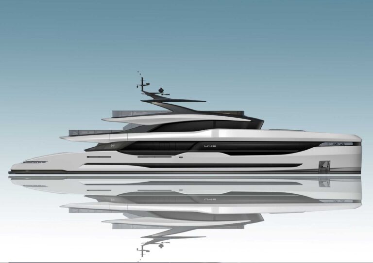 Unica 45 Steel Isa Yachts profilo