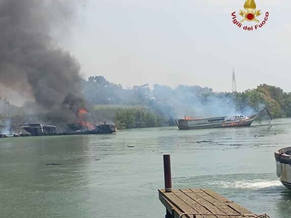 incendio fiumicino