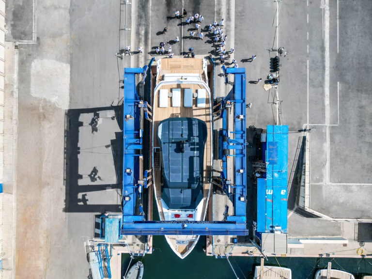 Arcadia varo primo A80 dall’alto