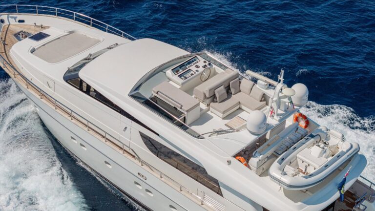 Selun Sanlorenzo Sl72 dall’alto