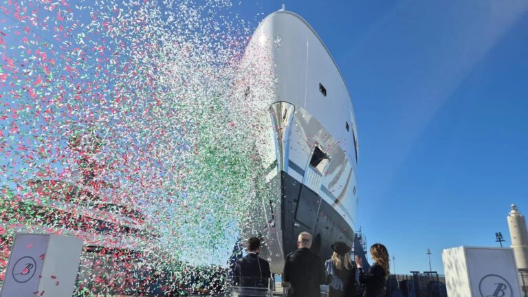 Benetti B.now 67 metri varo a Livorno
