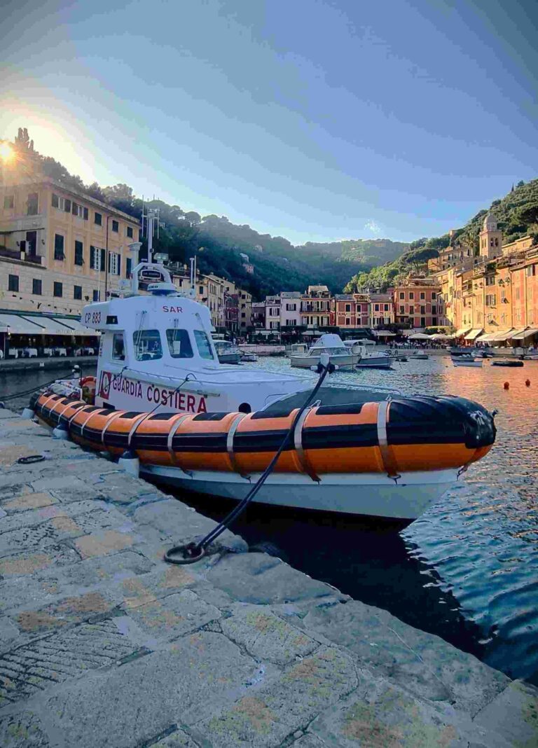 Gommone Guardia Costiera Portofino