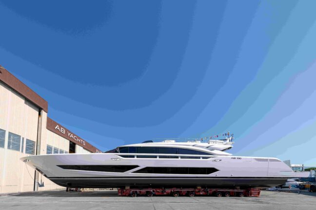 AB Yachts_AB 130_yacht launching_june 2026_2 –
