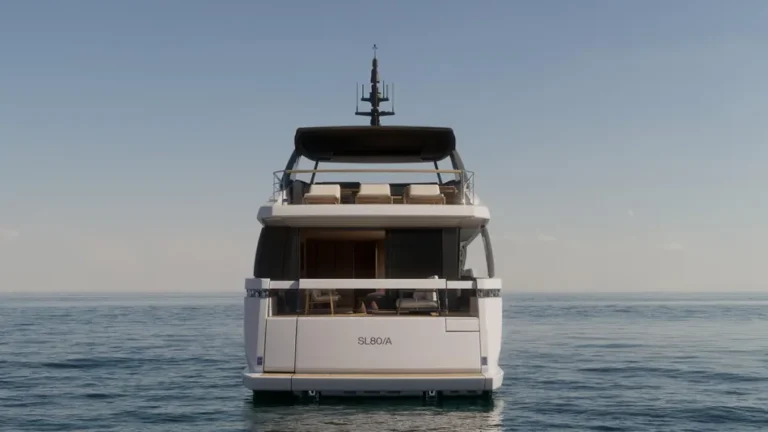 Sl80A Sanlorenzo da poppa